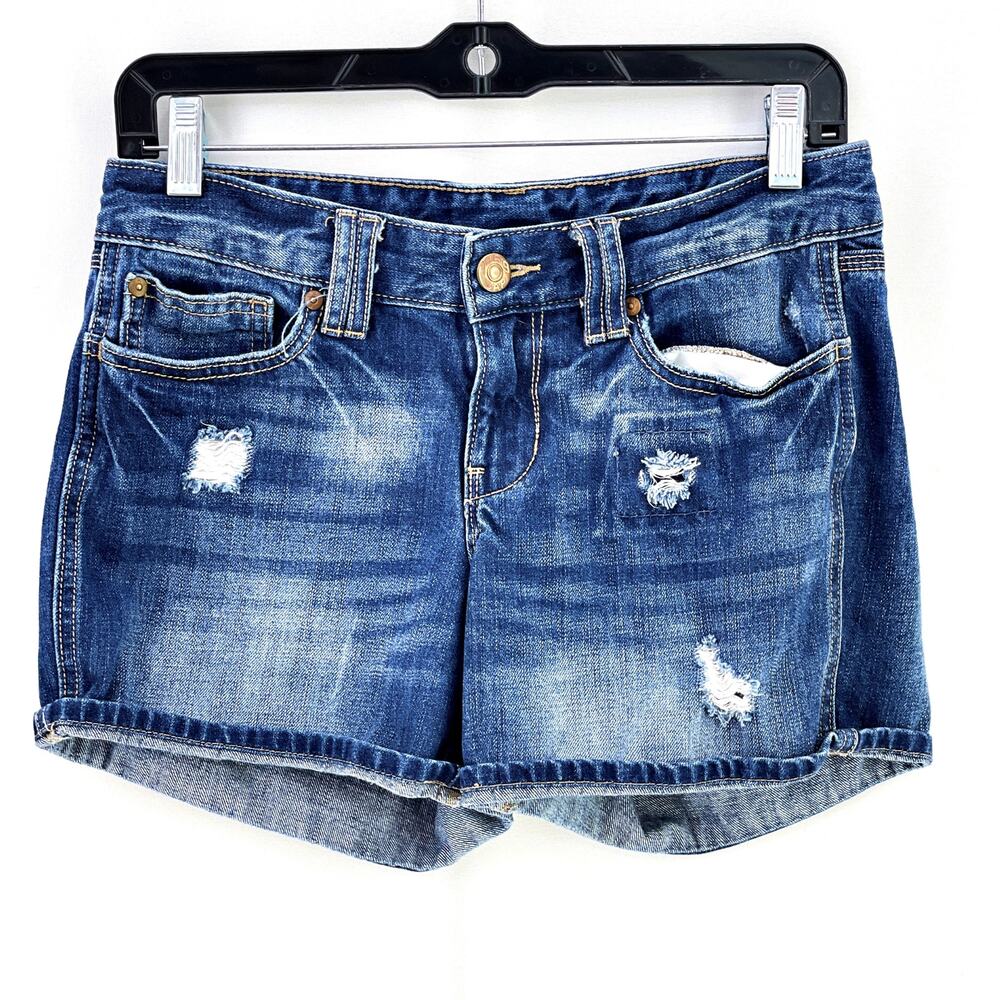 Gap Booty Denim Destroyed Jean Shorts 100% Cotton